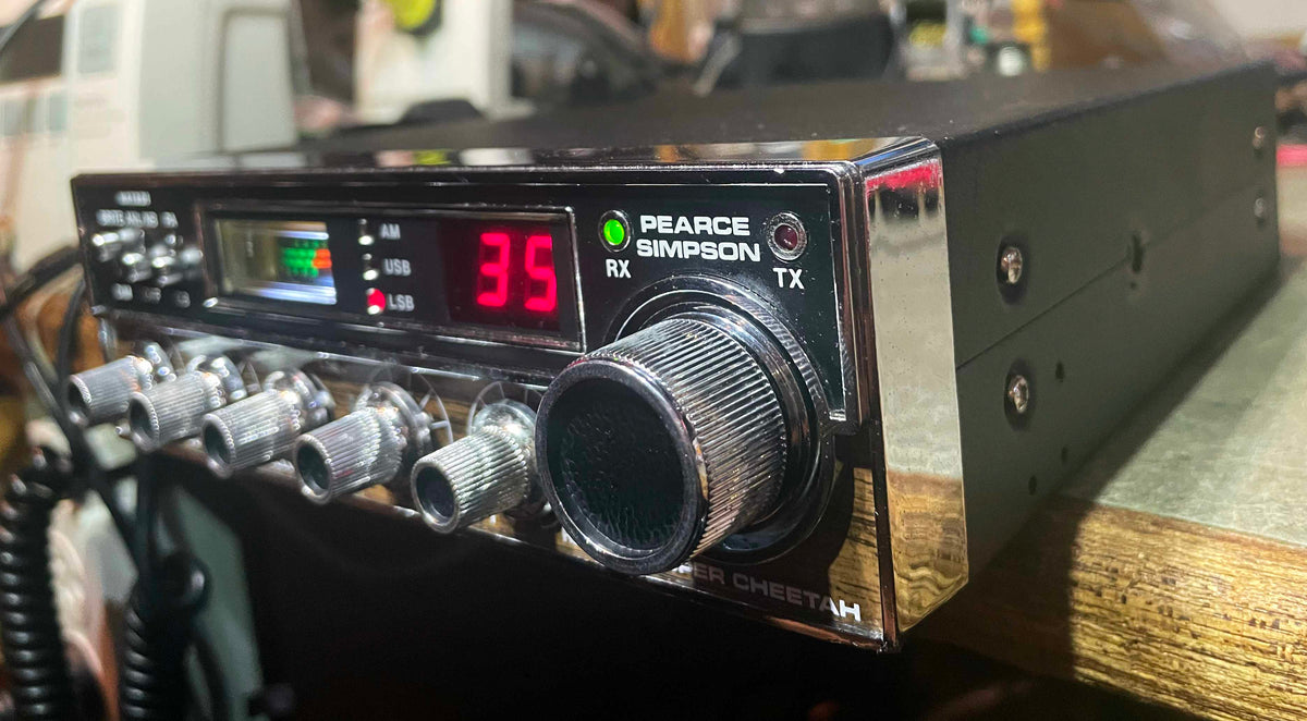 Pearce Simpson Super Cheetah SSB 40 Channel CB RE-Capped and aligned - FREE POST